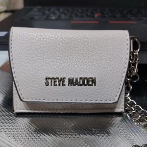 Steve Madden Clip On Pouches Keychain Handbag Mini Bags Wallet Mirror Inside